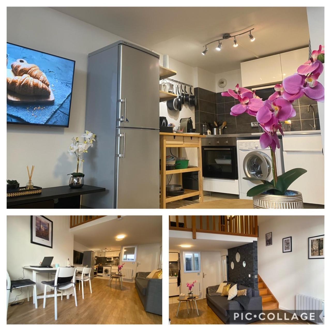 Magnifique Duplex 45 M2 Aux Portes De Paris Metro Barbara A 30Mn Expo Porte De Versailles Montrouge Exterior foto